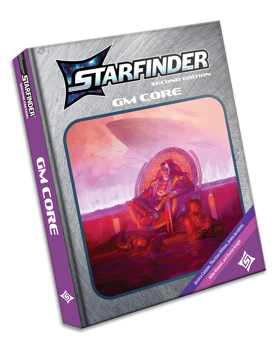 Paizo Publishing PZO22002-SK Starfinder 2nd Edition Starfinder GM Core Retailer Cover