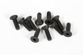zAXIAL AX31185 - M3x10mm Hex Socket Flat Head (Black) (10pcs) (10908313735)