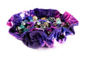 MDG FanRoll Velvet Compartment Dice Bag with Pockets Nebula