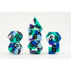 MDG FanRoll MDG7503 16mm Pride Sharp Edge Silicone Rubber Poly Dice Set Gay Men