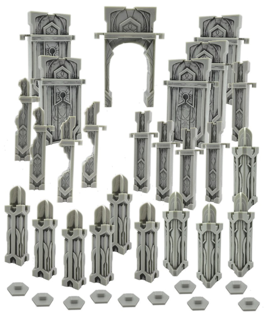 Heroscape RGS02755 The Ruins at Laurs Edge Terrain Expansion