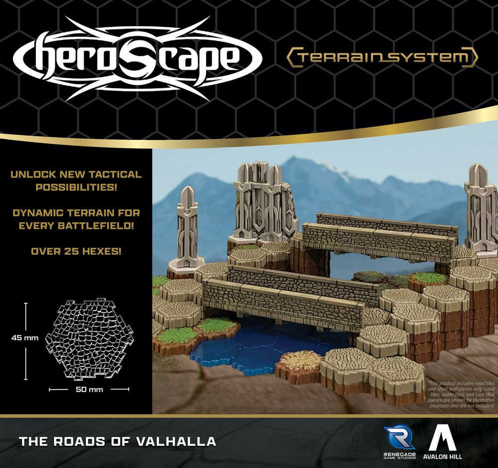 Heroscape RGS02846 Roads of Valhalla Terrain Expansion