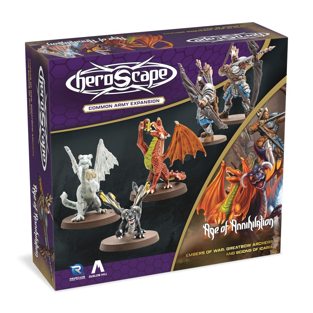 Heroscape RGS02848 Greatbow Archers and Scions of Icaria Army Expansion
