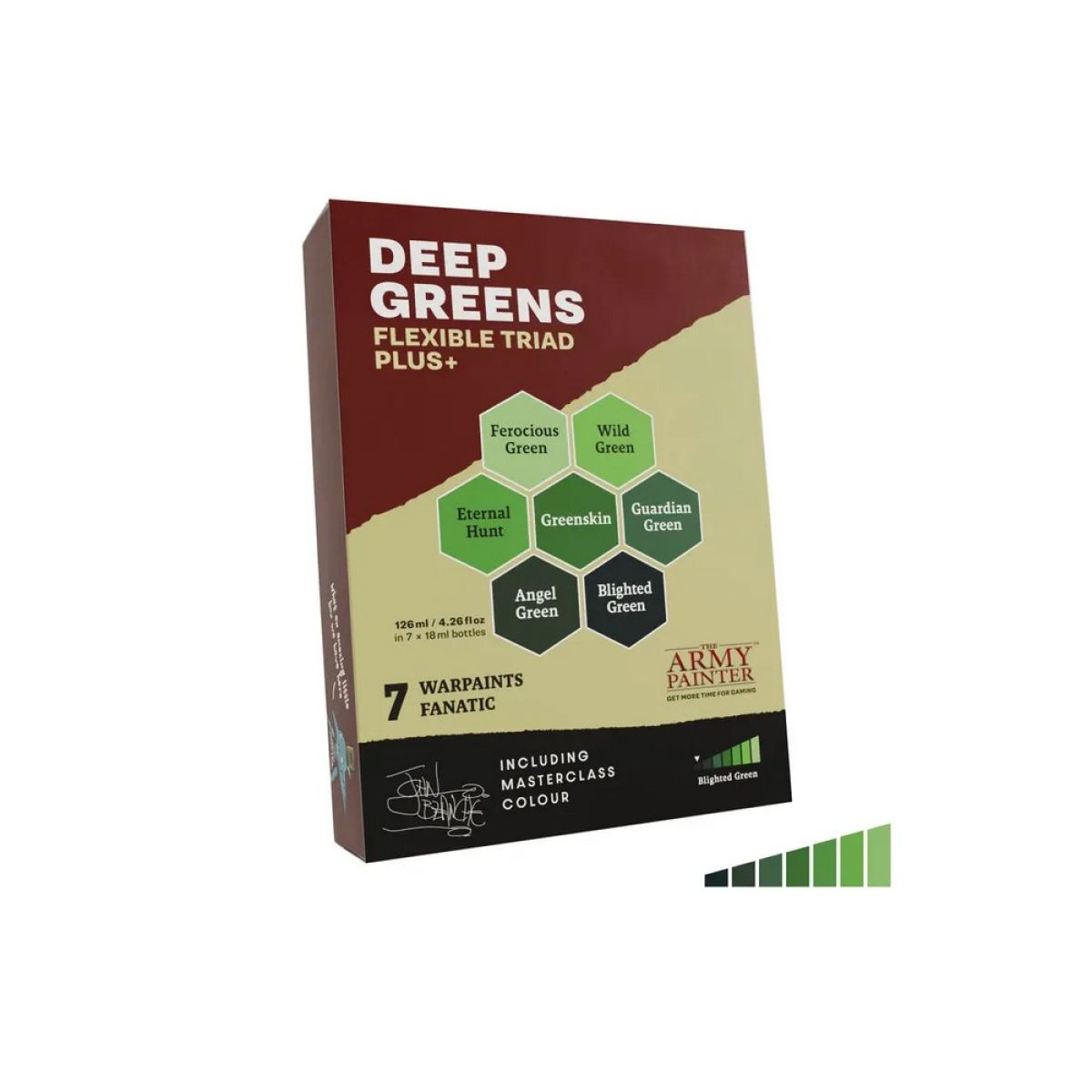 Army Painter WP8088P Flexible Triad PLUS+: Deep Greens (9255897039085)