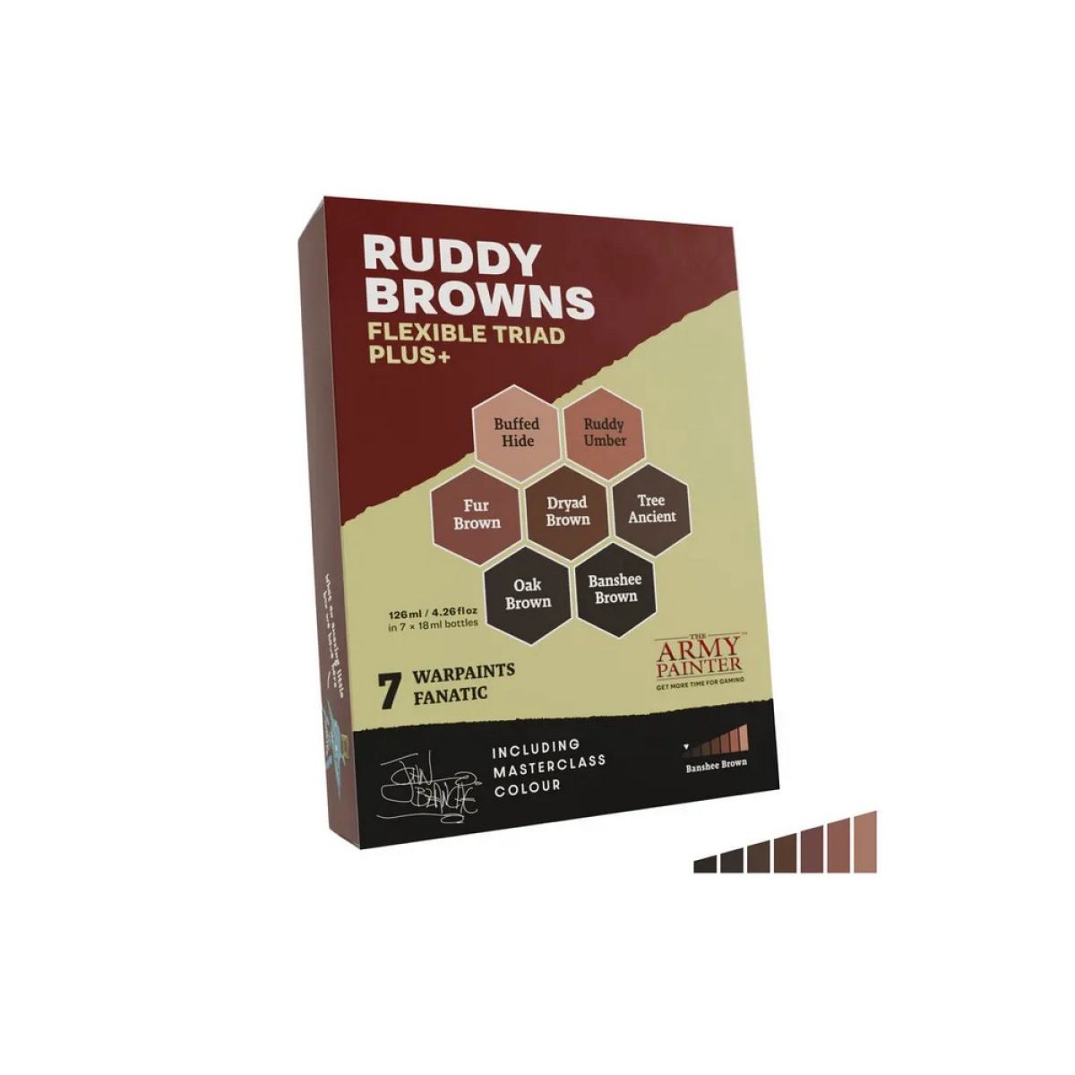 Army Painter WP8089P Flexible Triad PLUS+: Ruddy Browns (9255897071853)