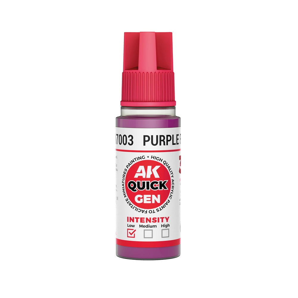 AK Interactive AK17003 Quick Gen Purple Flesh 18 ml