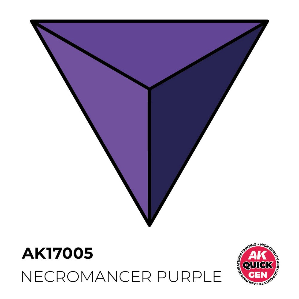 AK Interactive AK17005 Quick Gen Necromancer Purple 18 ml