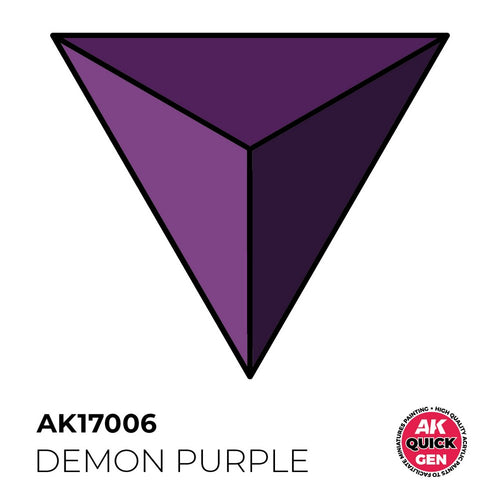AK Interactive AK17006 Quick Gen Demon Purple 18 ml