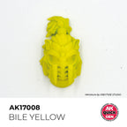 AK Interactive AK17008 Quick Gen Bile Yellow 18 ml
