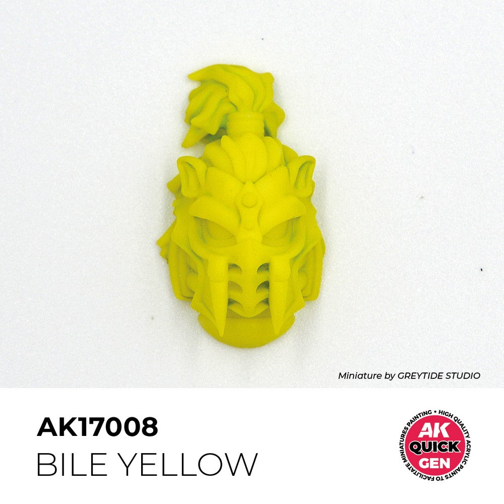 AK Interactive AK17008 Quick Gen Bile Yellow 18 ml