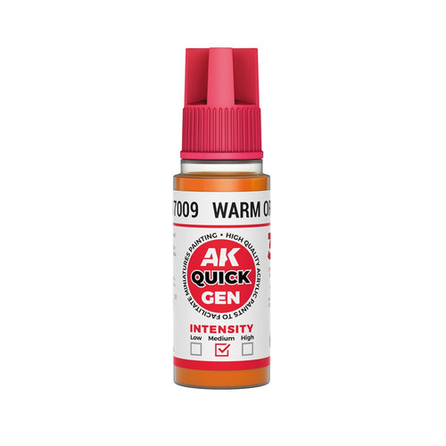 AK Interactive AK17009 Quick Gen Warm Orange 18 ml