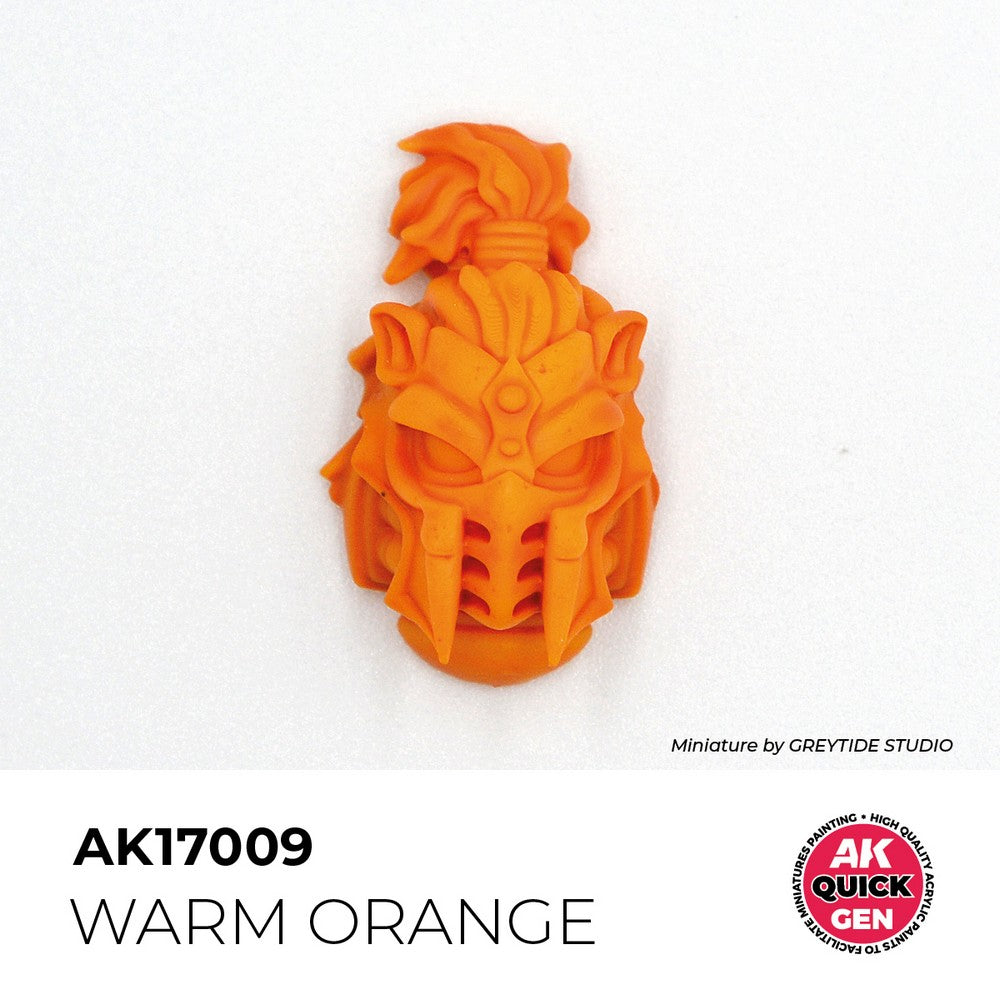AK Interactive AK17009 Quick Gen Warm Orange 18 ml