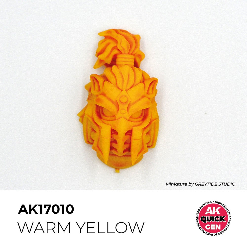 AK Interactive AK17010 Quick Gen Warm Yellow 18 ml