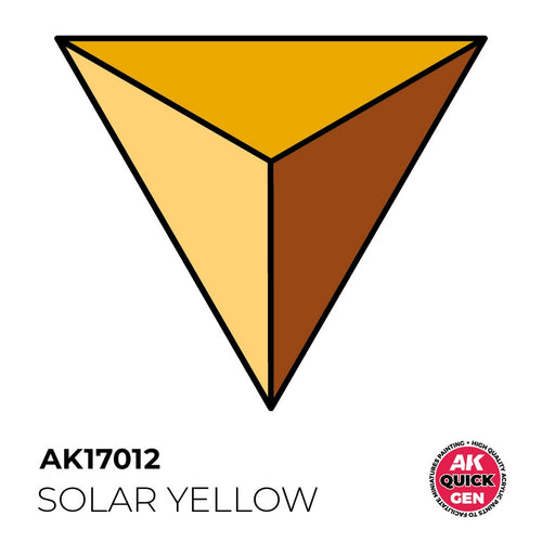 AK Interactive AK17012 Quick Gen Solar Yellow 18 ml