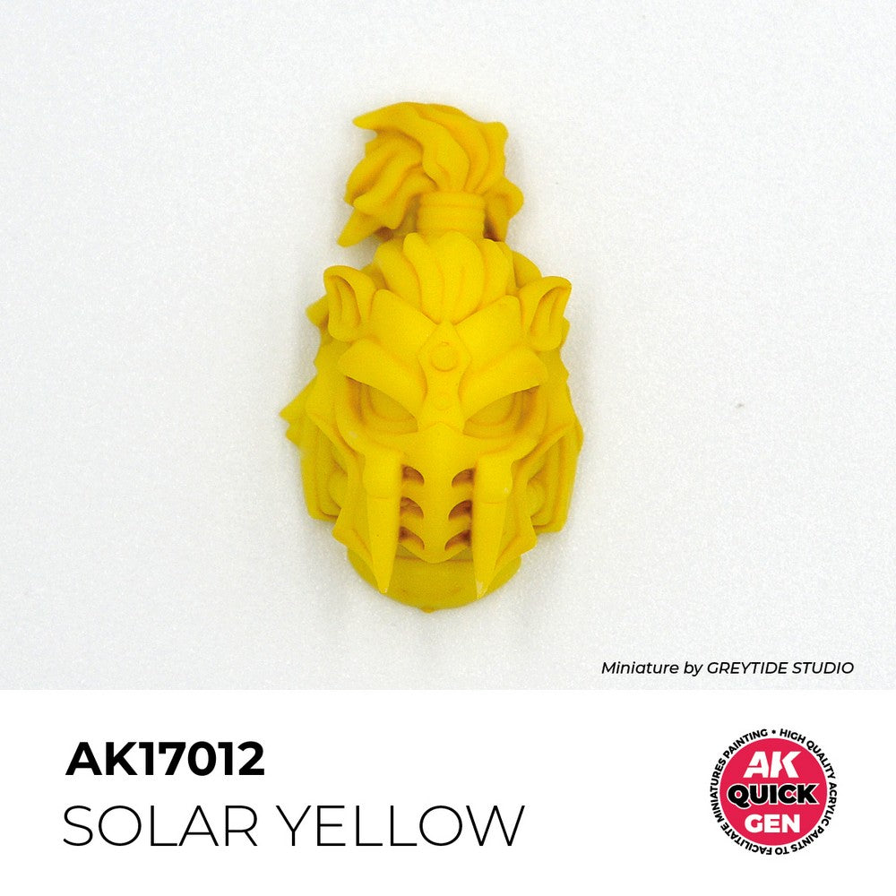 AK Interactive AK17012 Quick Gen Solar Yellow 18 ml