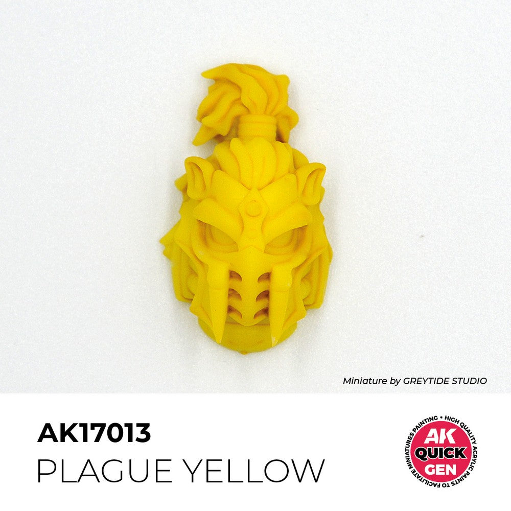 AK Interactive AK17013 Quick Gen Plague Yellow 18 ml