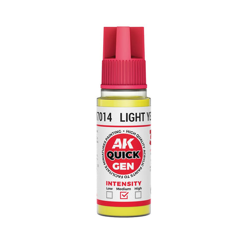 AK Interactive AK17014 Quick Gen Light Yellow 18 ml