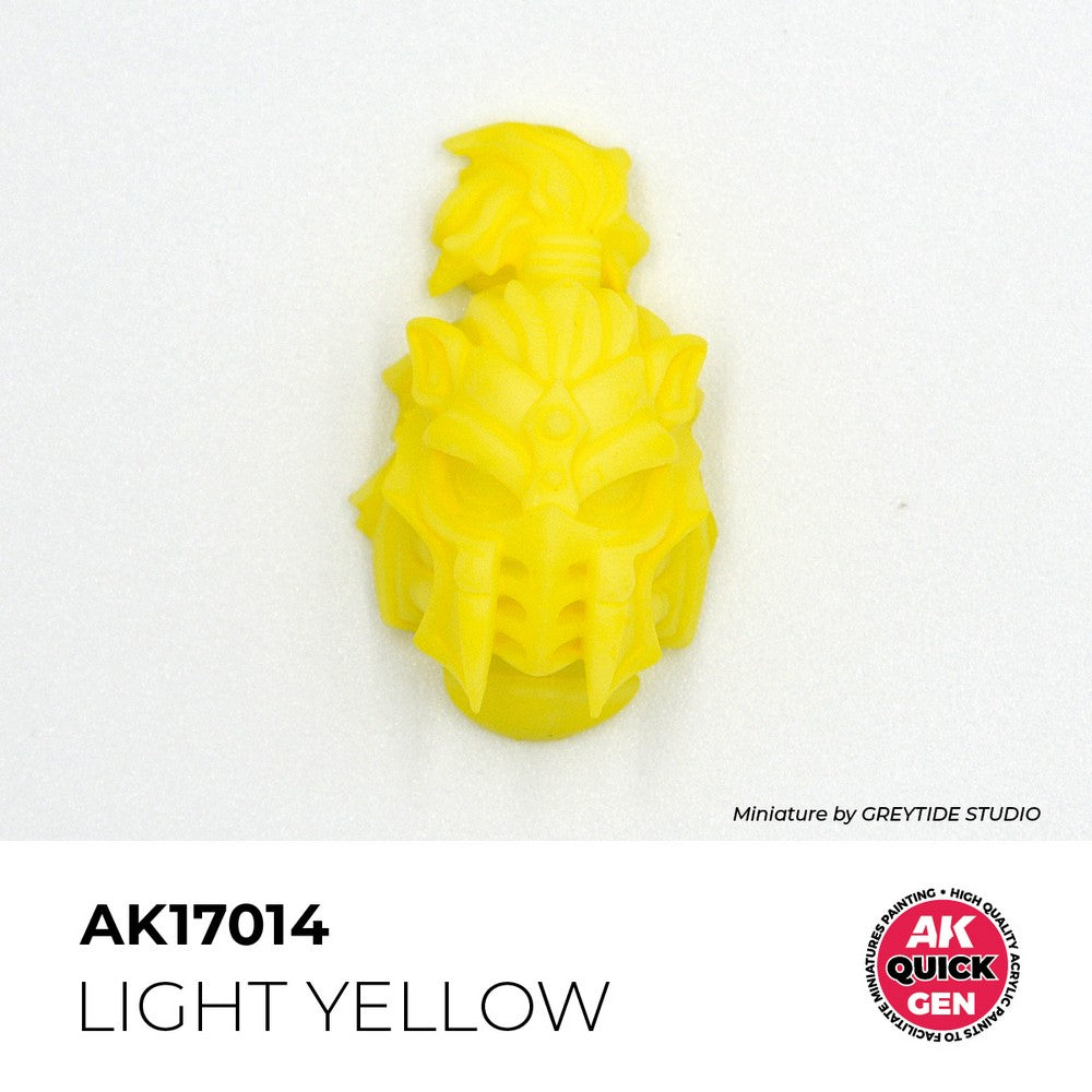 AK Interactive AK17014 Quick Gen Light Yellow 18 ml