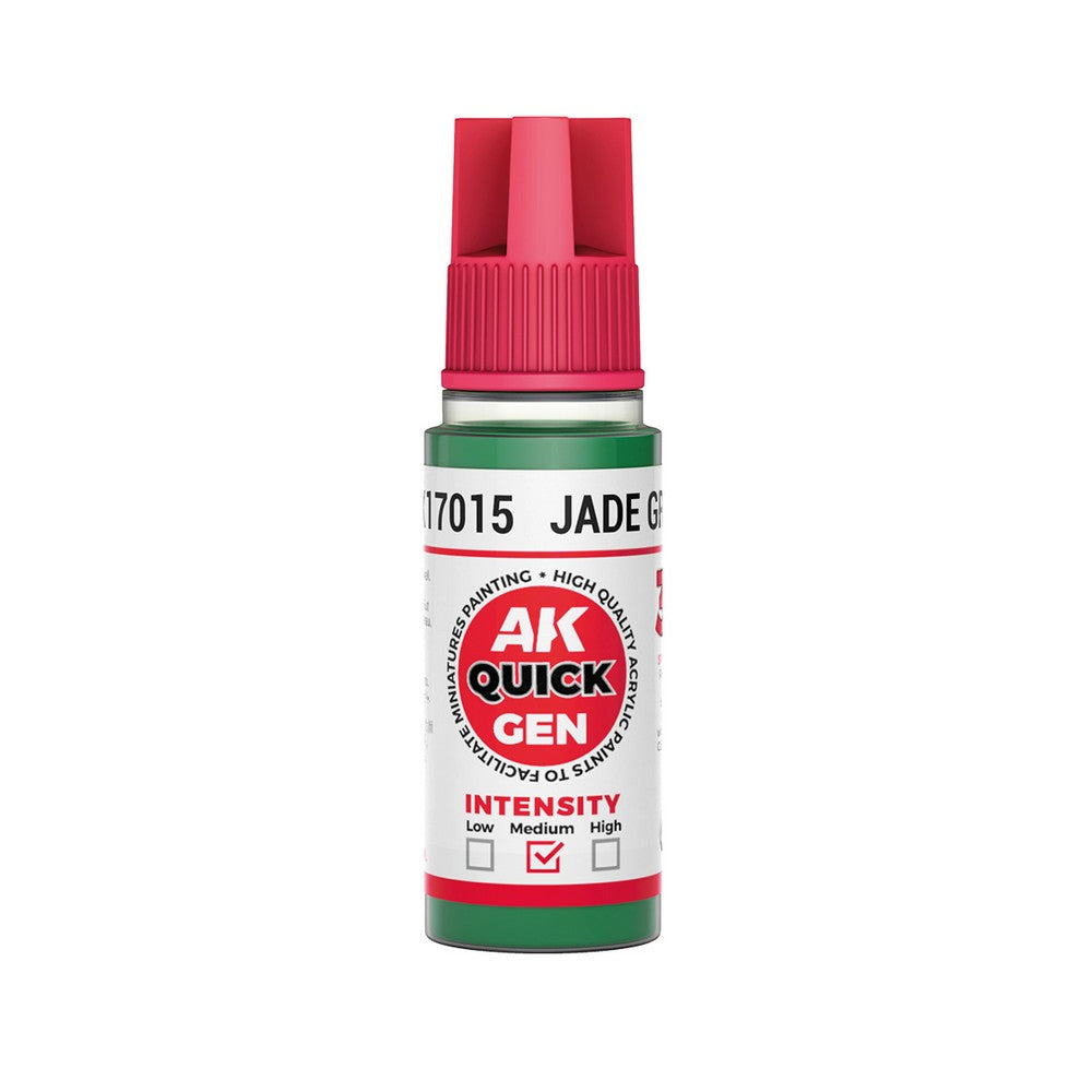 AK Interactive AK17015 Quick Gen Jade Green 18 ml