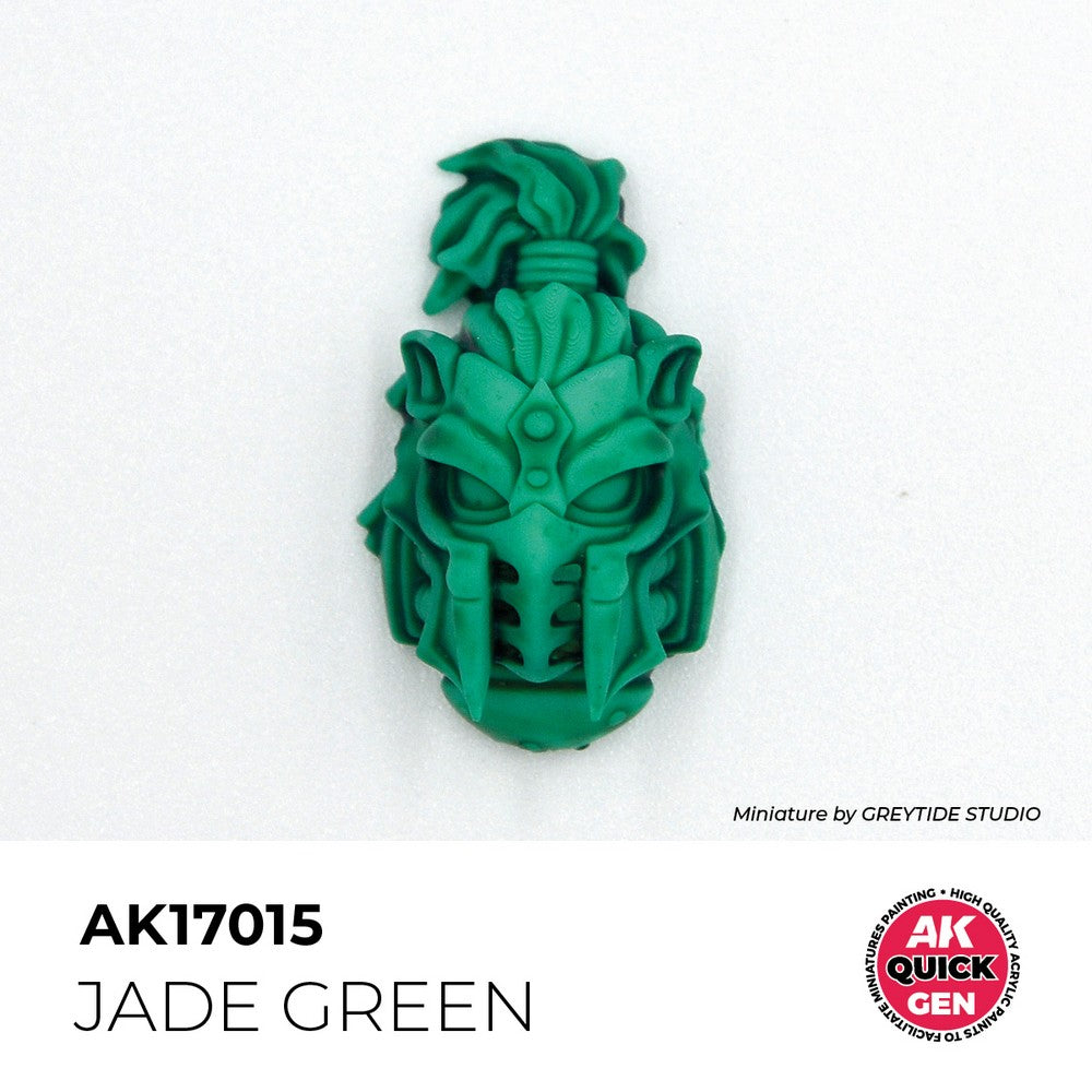 AK Interactive AK17015 Quick Gen Jade Green 18 ml