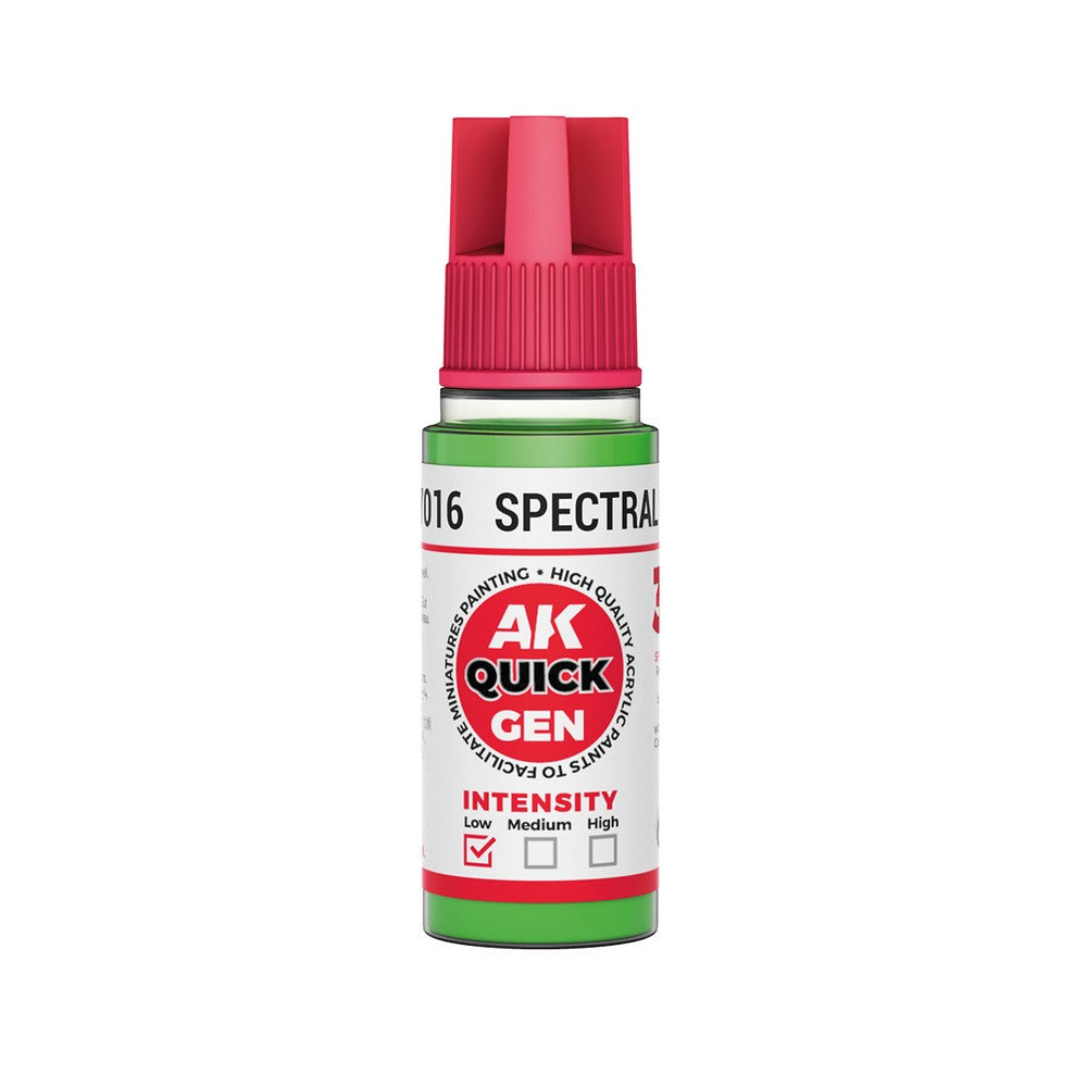 AK Interactive AK17016 Quick Gen Spectral Green 18 ml