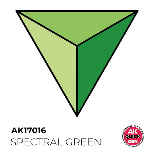 AK Interactive AK17016 Quick Gen Spectral Green 18 ml