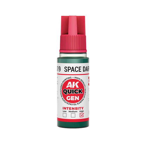 AK Interactive AK17019 Quick Gen Space Dark Green 18 ml
