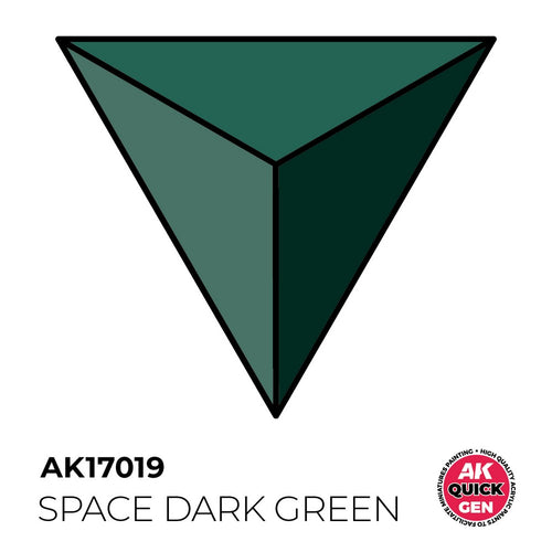 AK Interactive AK17019 Quick Gen Space Dark Green 18 ml