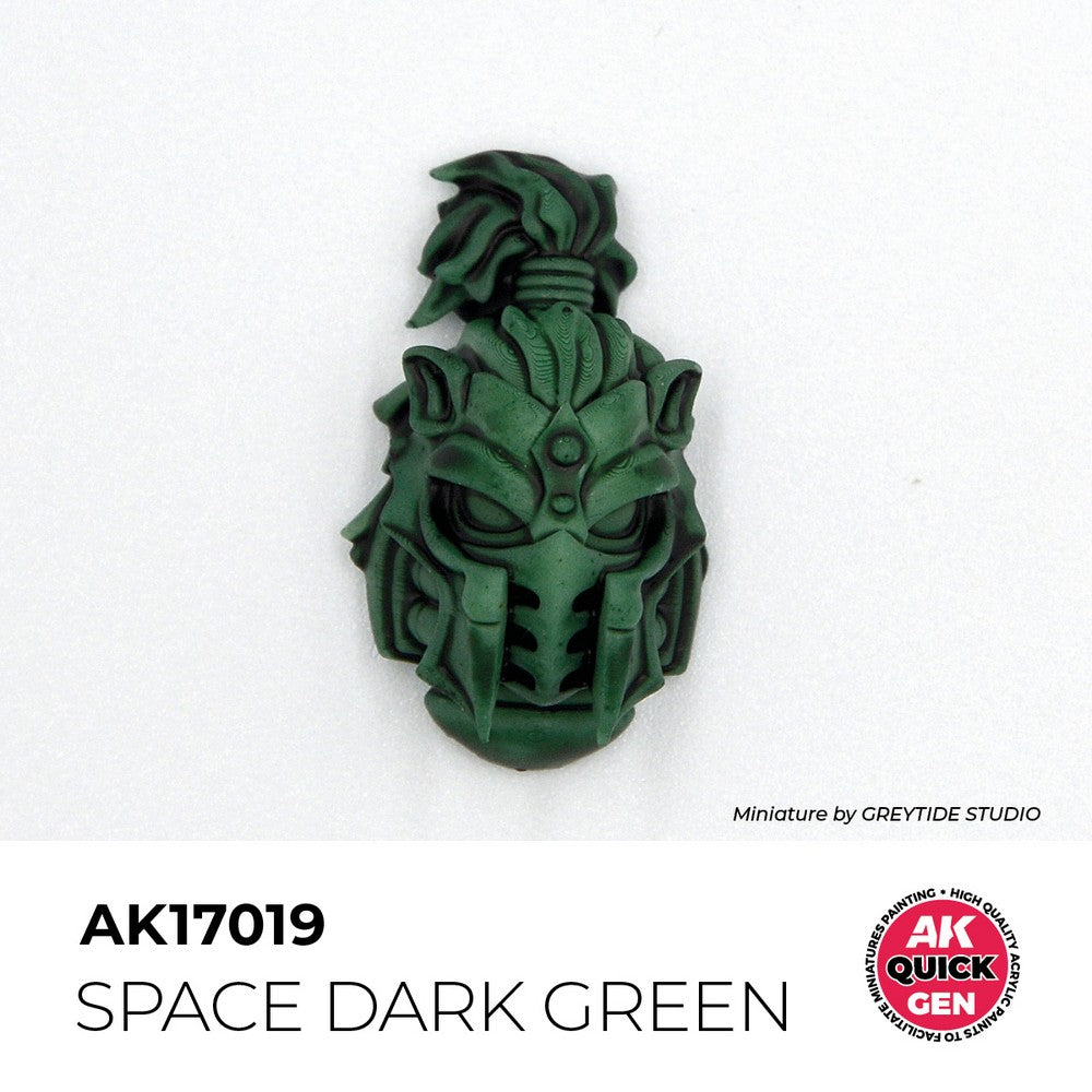 AK Interactive AK17019 Quick Gen Space Dark Green 18 ml