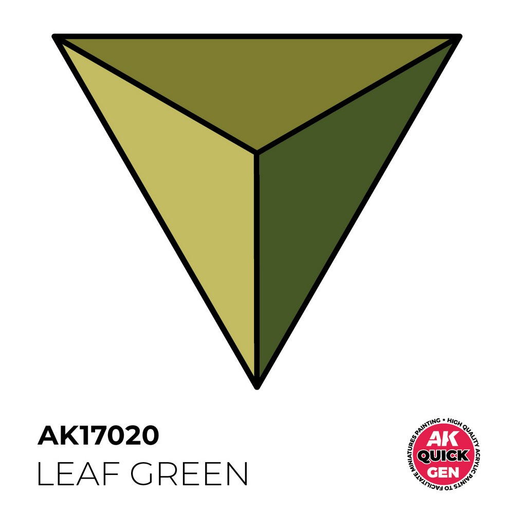 AK Interactive AK17020 Quick Gen Leaf Green 18 ml