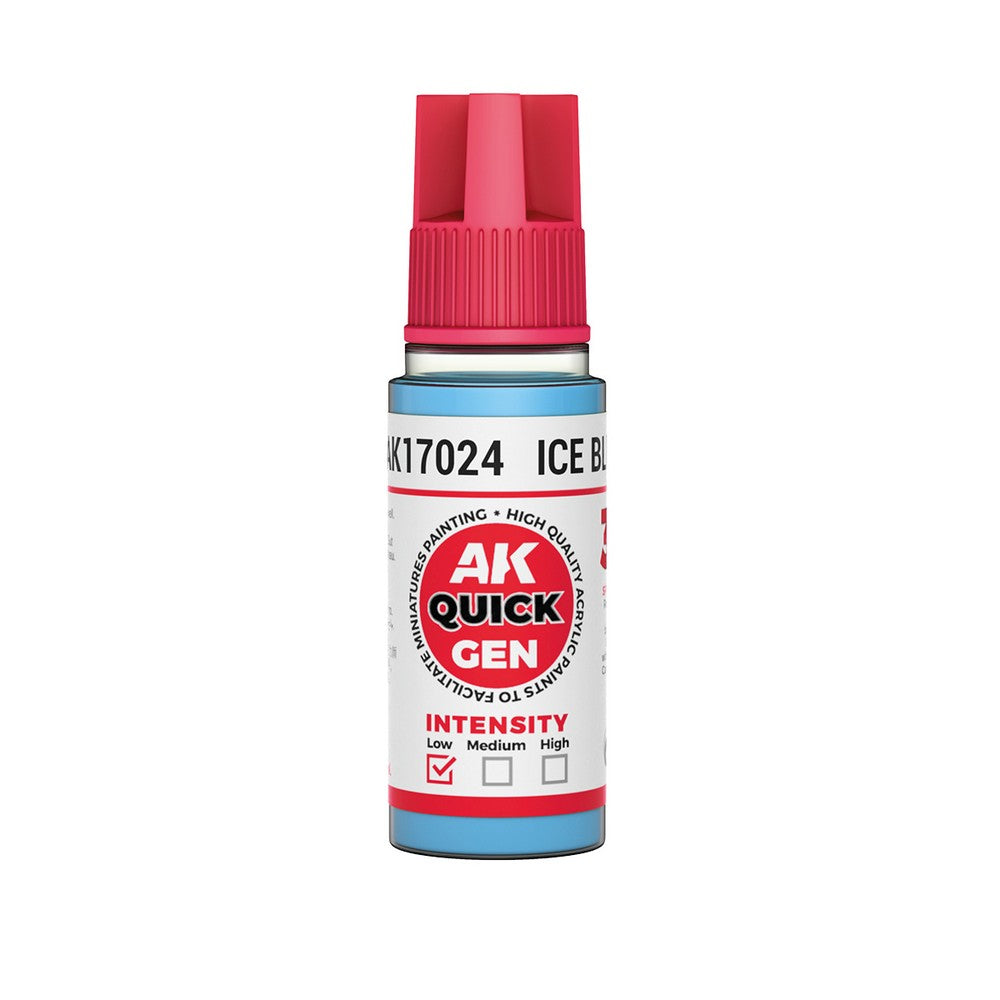AK Interactive AK17024 Quick Gen Ice Blue 18 ml