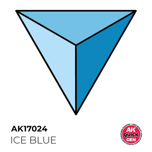 AK Interactive AK17024 Quick Gen Ice Blue 18 ml