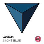 AK Interactive AK17025 Quick Gen Night Blue 18 ml