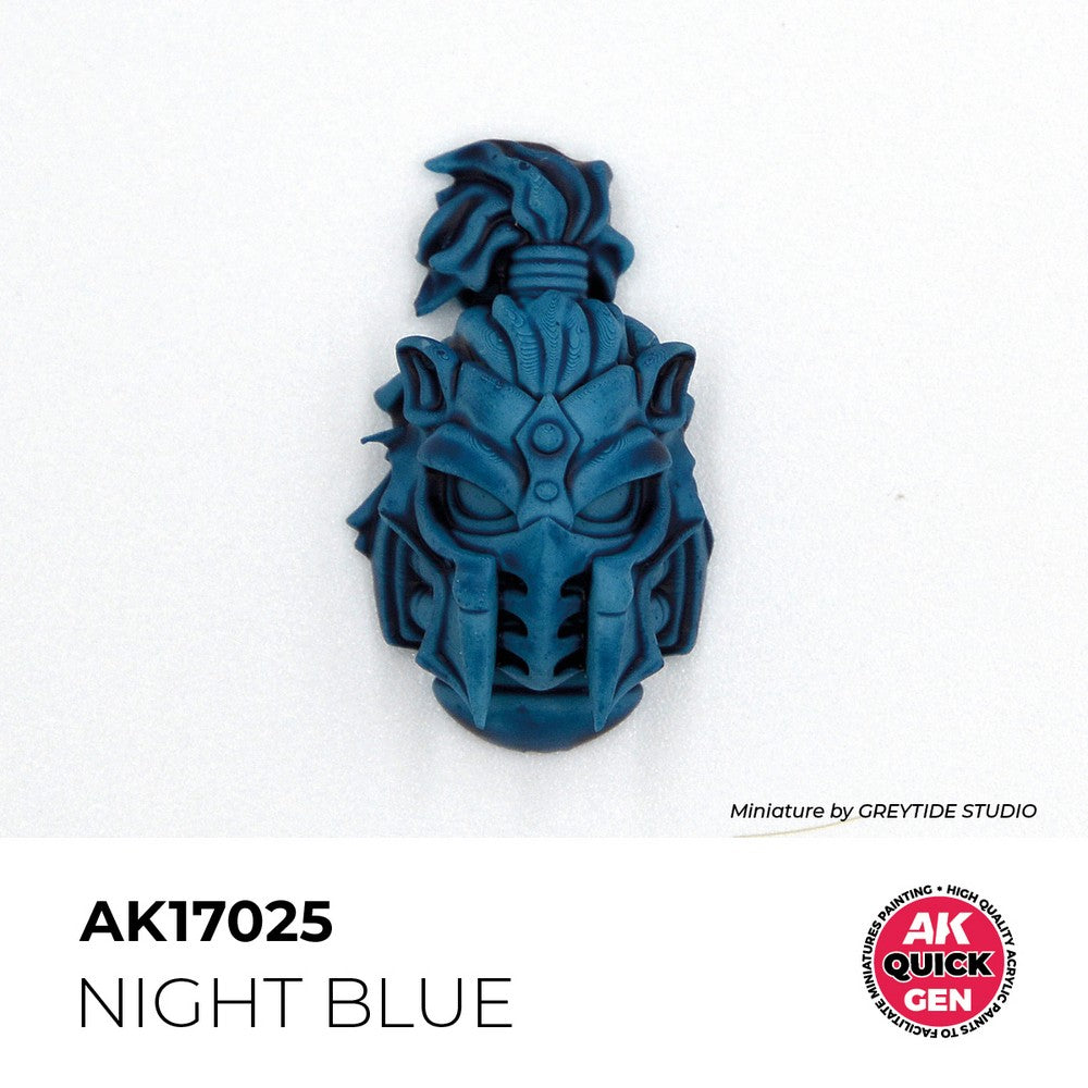 AK Interactive AK17025 Quick Gen Night Blue 18 ml