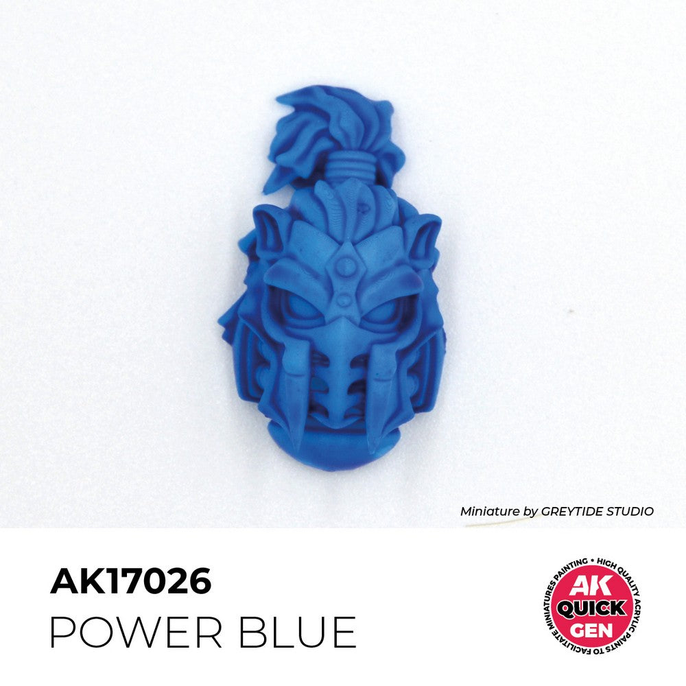 AK Interactive AK17026 Quick Gen Power Blue 18 ml