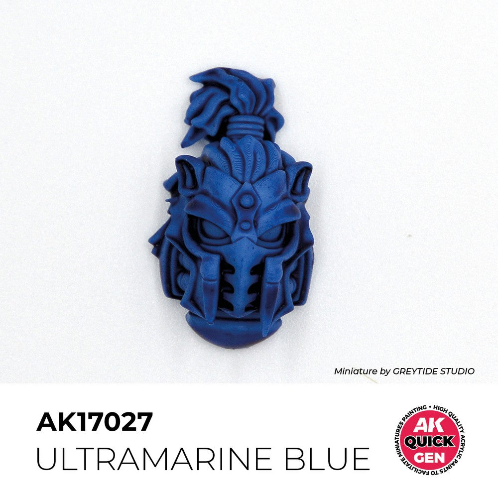 AK Interactive AK17027 Quick Gen Ultramarine Blue 18 ml