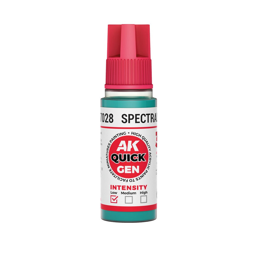 AK Interactive AK17028 Quick Gen Spectral Blue 18 ml
