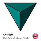 AK Interactive AK17030 Quick Gen Turquoise Green 18 ml