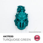 AK Interactive AK17030 Quick Gen Turquoise Green 18 ml