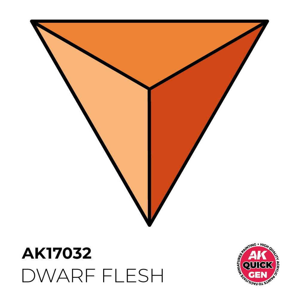 AK Interactive AK17032 Quick Gen Dwarf Flesh 18 ml