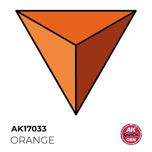AK Interactive AK17033 Quick Gen Orange 18 ml