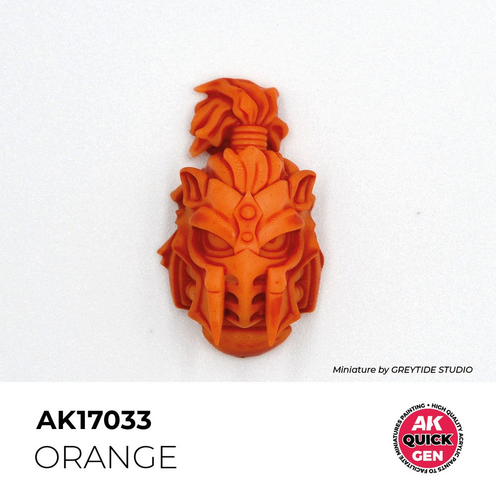 AK Interactive AK17033 Quick Gen Orange 18 ml