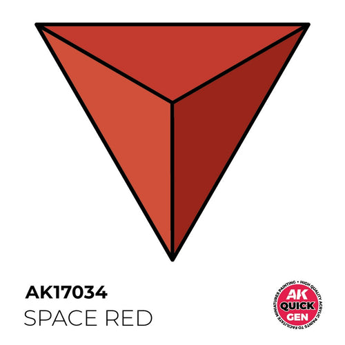 AK Interactive AK17034 Quick Gen Space Red 18 ml