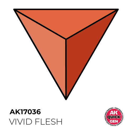 AK Interactive AK17036 Quick Gen Vivid Flesh 18 ml