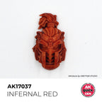 AK Interactive AK17037 Quick Gen Infernal Red 18 ml
