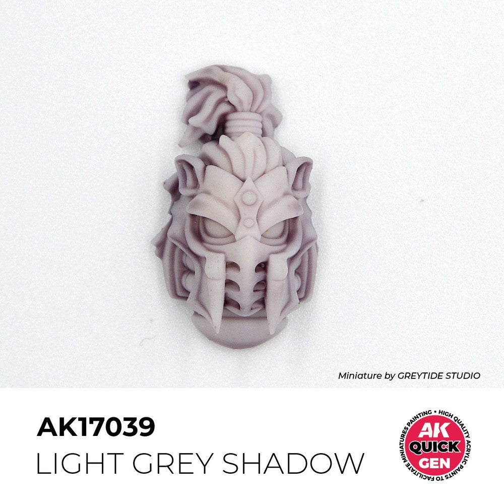 AK Interactive AK17039 Quick Gen Light Grey Shadow 18 ml