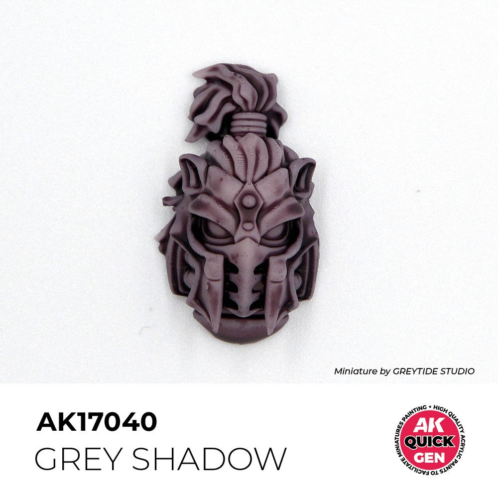 AK Interactive AK17040 Quick Gen Grey Shadow 18 ml