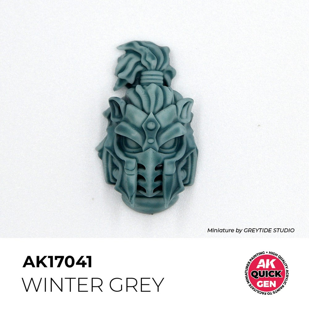AK Interactive AK17041 Quick Gen Winter Grey 18 ml