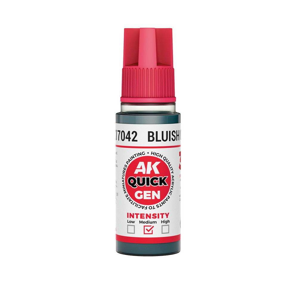 AK Interactive AK17042 Quick Gen Bluish Grey 18 ml