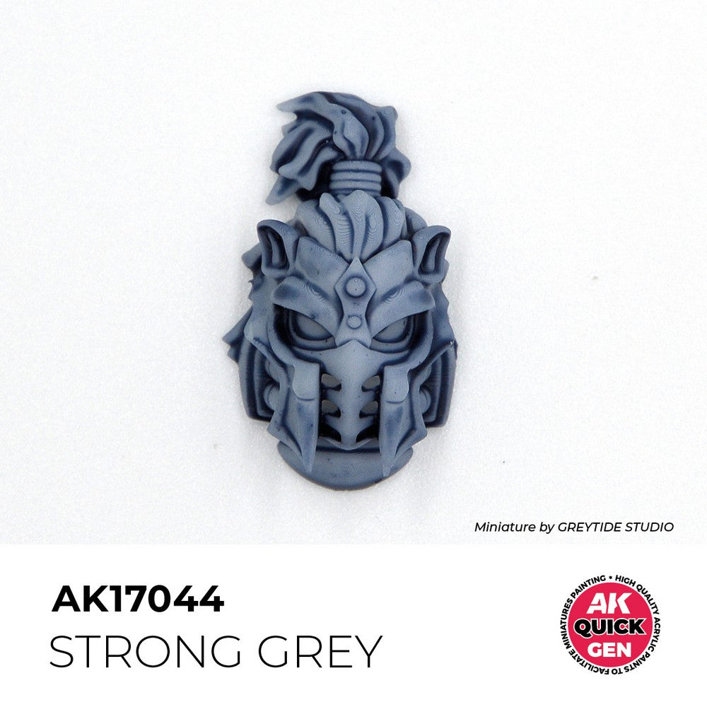 AK Interactive AK17044 Quick Gen Strong Grey 18 ml